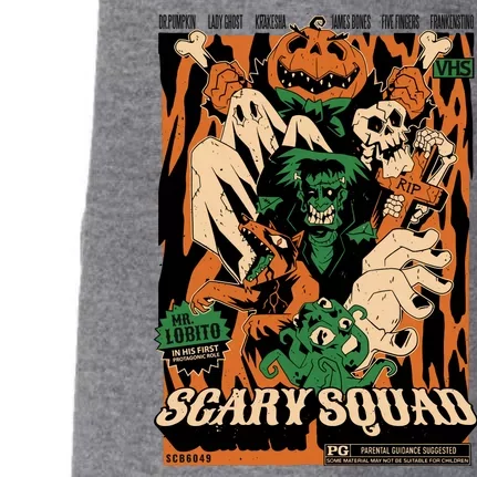 Scary Squad Halloween Doggie 3-End Fleece Hoodie