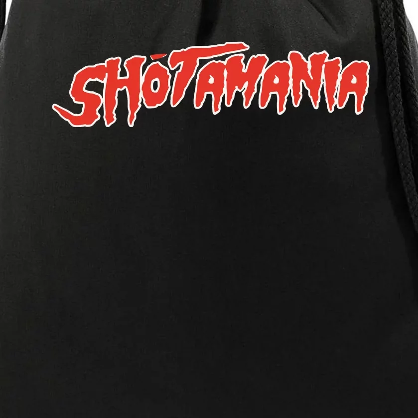 Shotamania Drawstring Bag