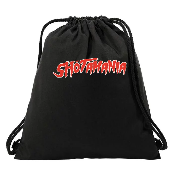 Shotamania Drawstring Bag