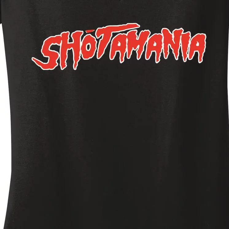 Shotamania Women's V-Neck T-Shirt