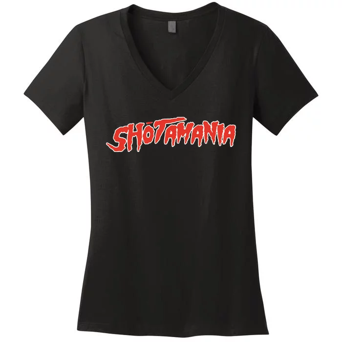 Shotamania Women's V-Neck T-Shirt