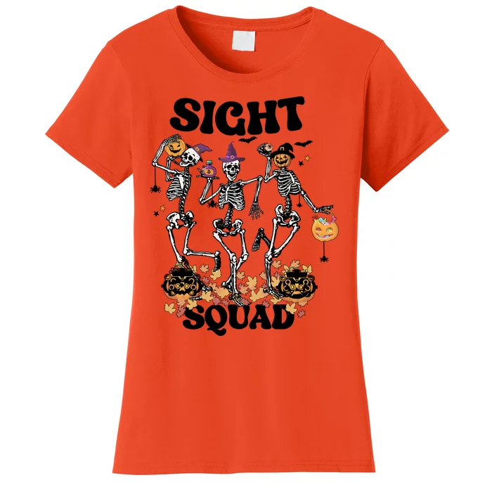 Sight Squad Halloween Optometry Technician Women's T-Shirt