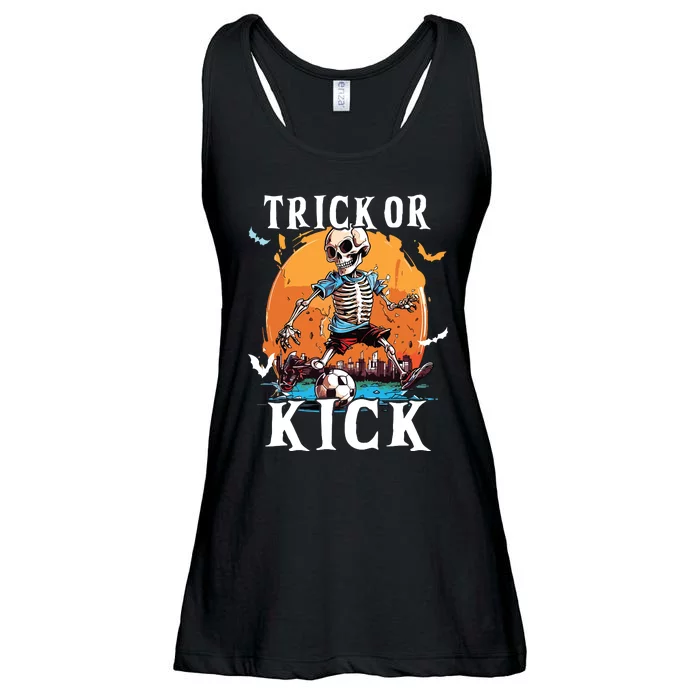 Soccer Skeleton Halloween Soccer Player Halloween Ladies Essential Flowy Tank