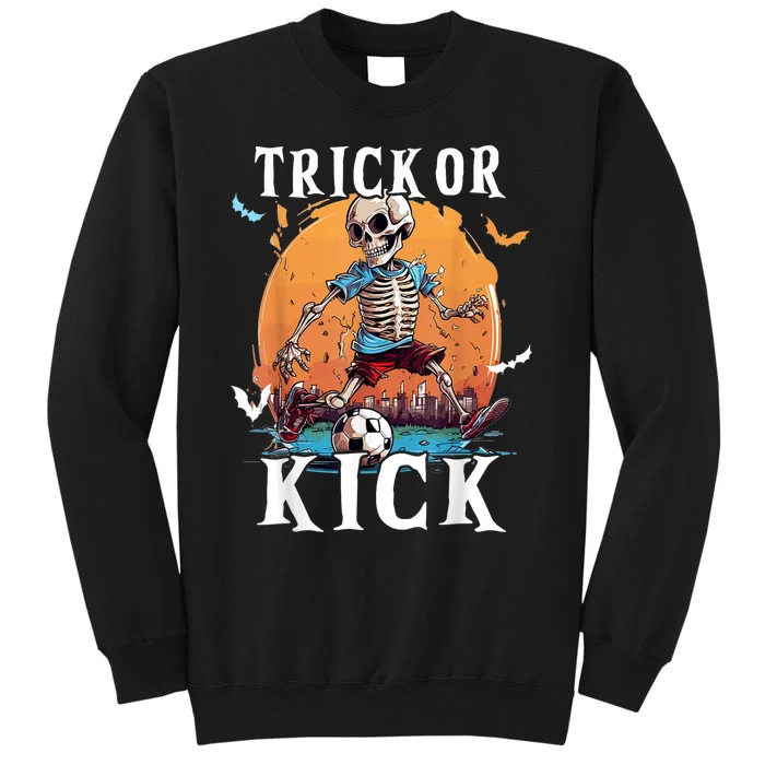 Soccer Skeleton Halloween Soccer Player Halloween Sweatshirt