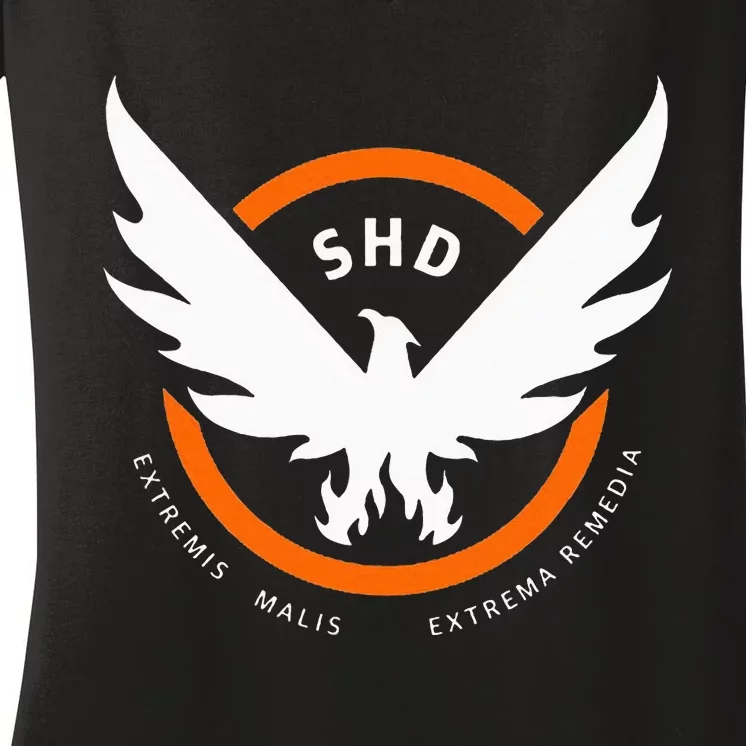 Shd Strategic Homeland Security Women's V-Neck T-Shirt