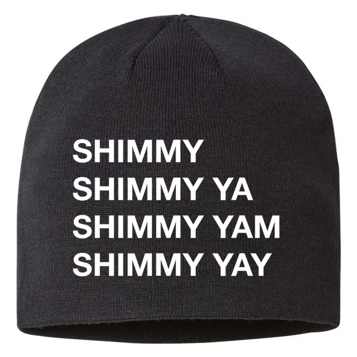 Shimmy Shimmy Hiphop Oldschool Rap 90s Music 8 1/2in Sustainable Knit Beanie