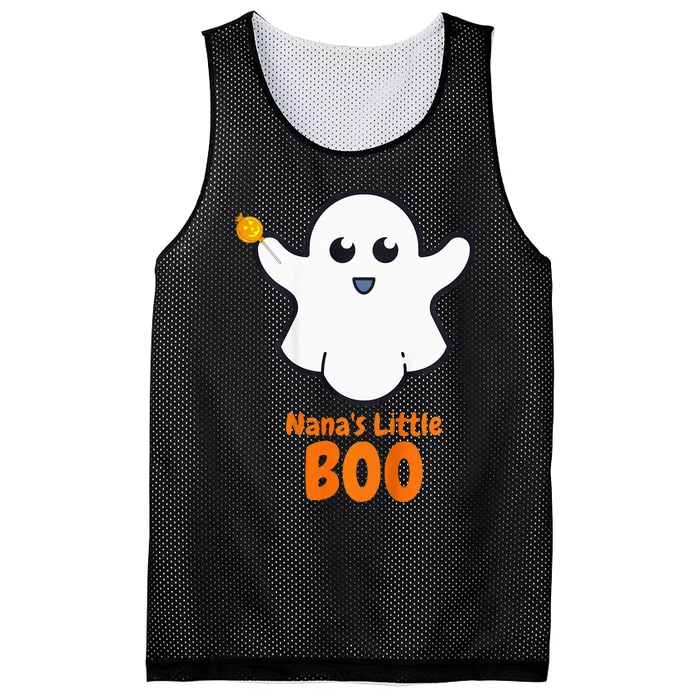 Spooky Surprise Halloween Present for Nana Mesh Reversible Basketball Jersey Tank