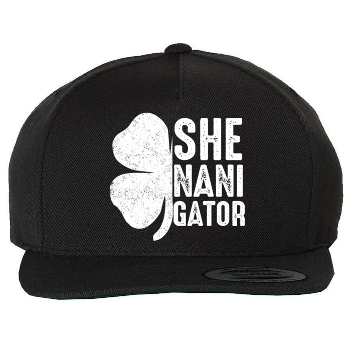 Shenanigator Wool Snapback Cap