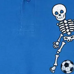 Skeleton Soccer Halloween Sport Player Costume Softstyle Adult Sport Polo