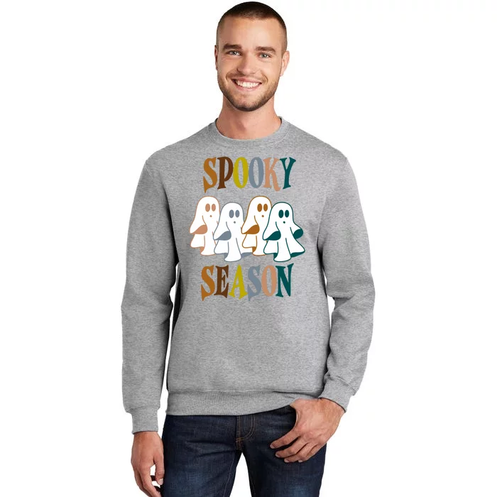 Spooky Season Halloween Ghost Festive Tall Sweatshirt