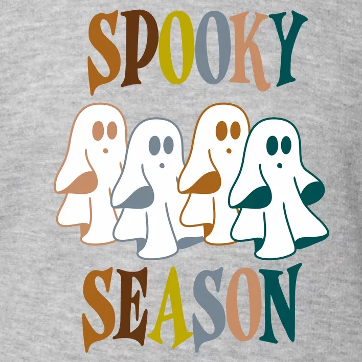 Spooky Season Halloween Ghost Festive Toddler Sweatshirt