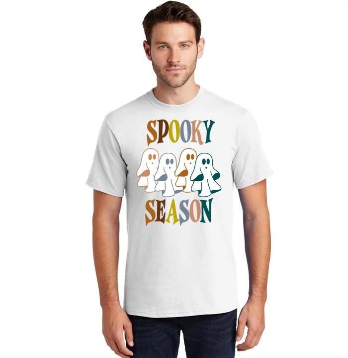 Spooky Season Halloween Ghost Festive Tall T-Shirt