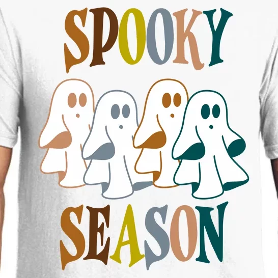 Spooky Season Halloween Ghost Festive Pajama Set