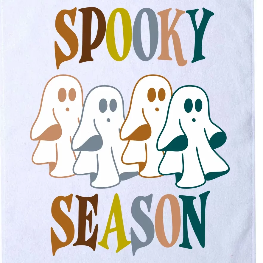 Spooky Season Halloween Ghost Festive Platinum Collection Golf Towel