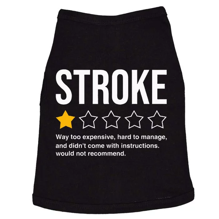 Stroke Survivor Heart Disease Warrior Fighter Cardiac Arrest Doggie Tank