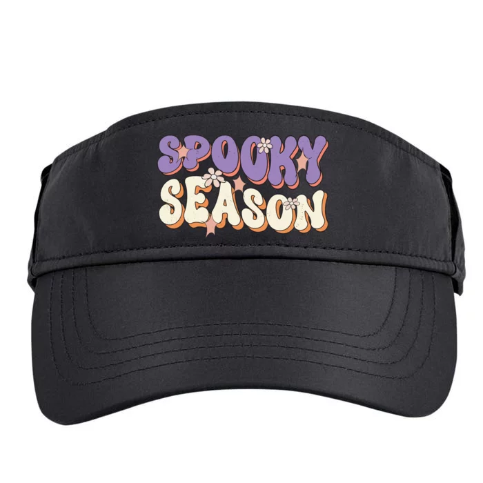 Spooky Season Halloween Groovy Retro Adult Drive Performance Visor