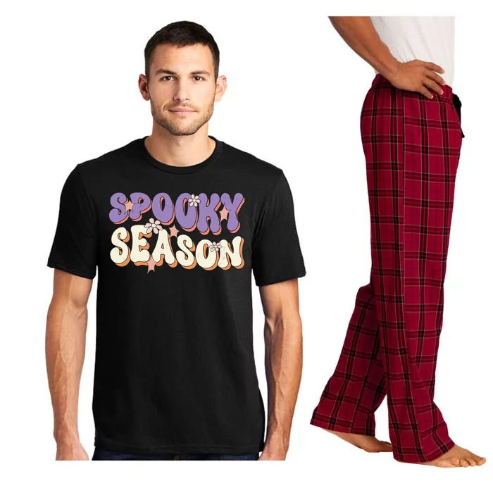 Spooky Season Halloween Groovy Retro Pajama Set