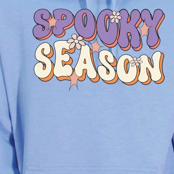 Spooky Season Halloween Groovy Retro Unisex Surf Hoodie