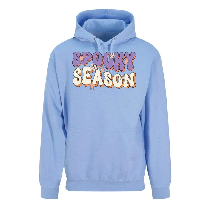 Spooky Season Halloween Groovy Retro Unisex Surf Hoodie