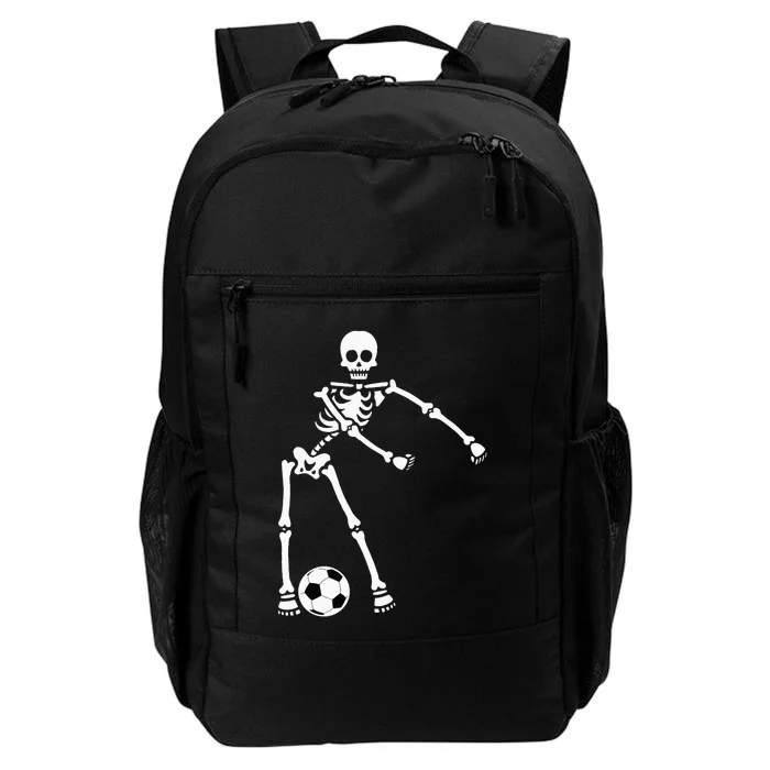 Skeleton Soccer Halloween Flossing Dance Costume Kids Daily Commute Backpack