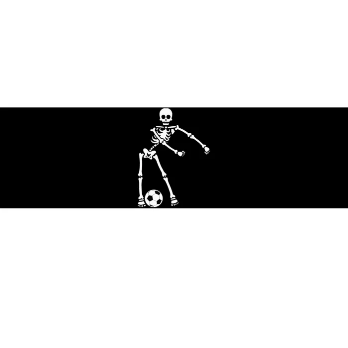 Skeleton Soccer Halloween Flossing Dance Costume Kids Bumper Sticker