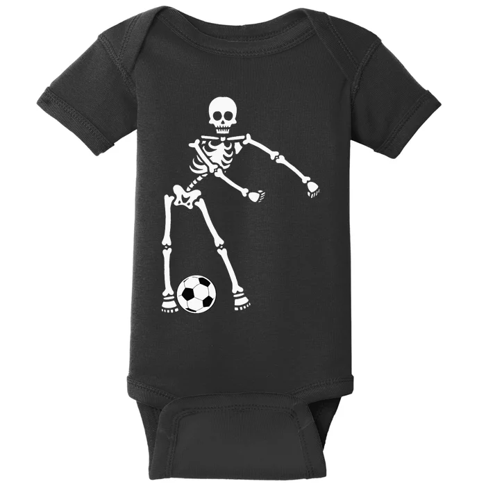 Skeleton Soccer Halloween Flossing Dance Costume Kids Baby Bodysuit