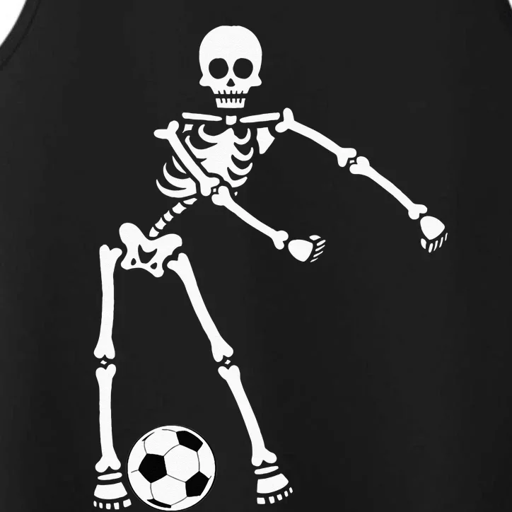 Skeleton Soccer Halloween Flossing Dance Costume Kids Performance Tank