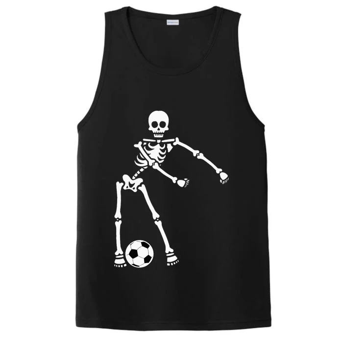 Skeleton Soccer Halloween Flossing Dance Costume Kids Performance Tank