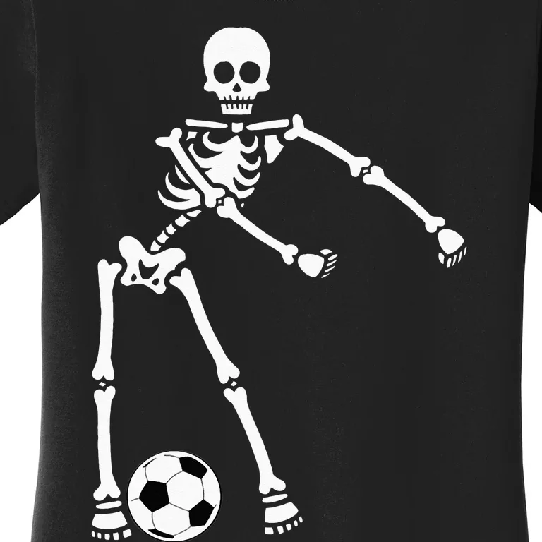 Skeleton Soccer Halloween Flossing Dance Costume Kids Women's T-Shirt