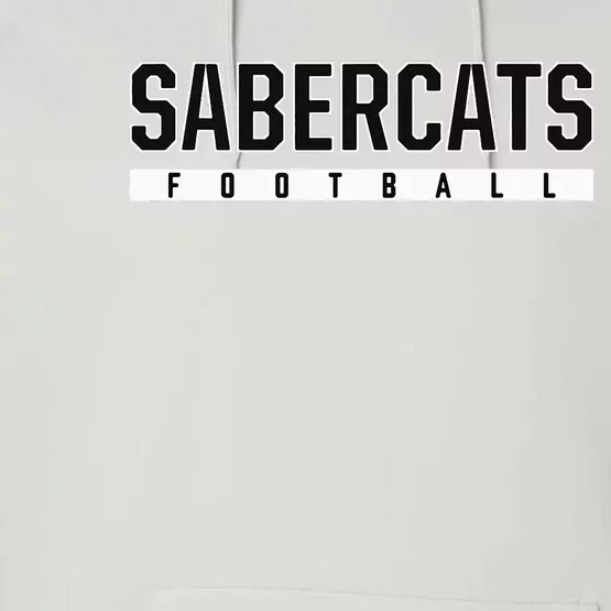 Sabercats Sabino High School Football Performance Fleece Hoodie