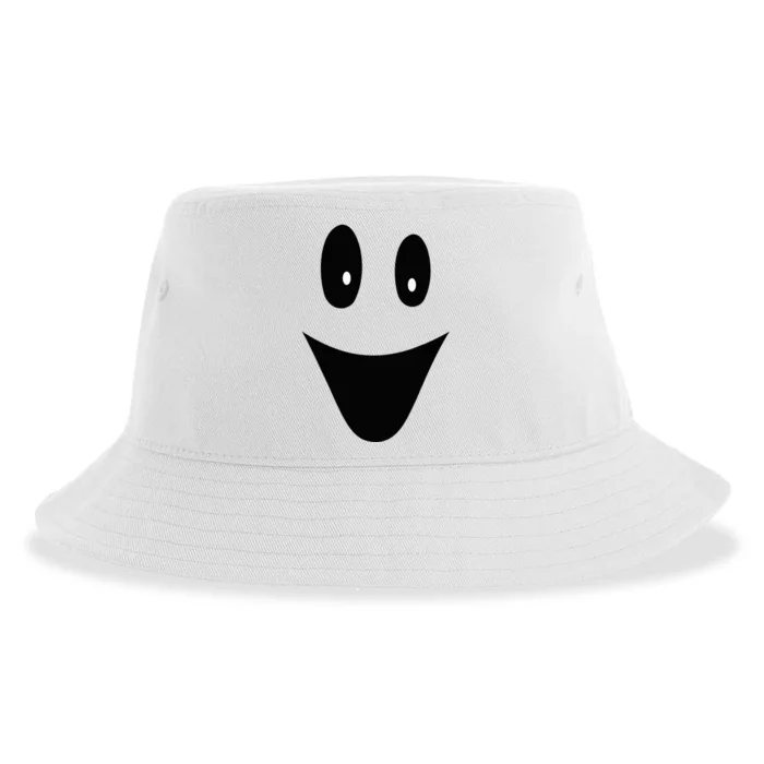 Spooky Specter Halloween Outfit Sustainable Bucket Hat