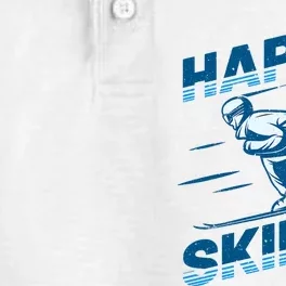 Snow Skiing Happy Skiing Winter Sports Alpine Downhill Ski Dry Zone Grid Performance Polo