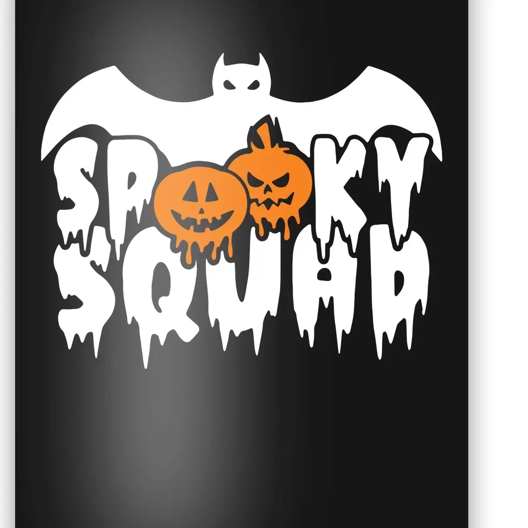 Spooky Squad Halloween Funny Pumpkin Halloween Costume Poster