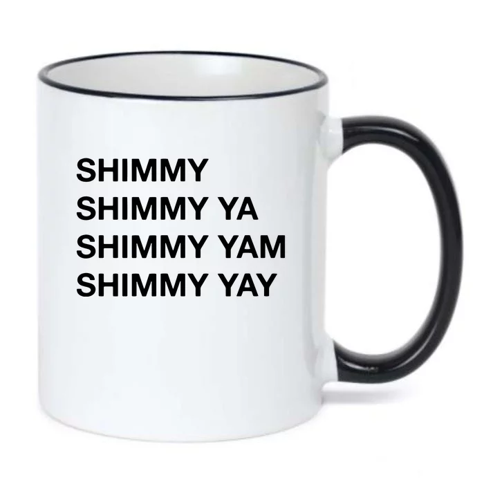 Shimmy Shimmy Hiphop Oldschool Rap Tee 90s Music Black Color Changing Mug