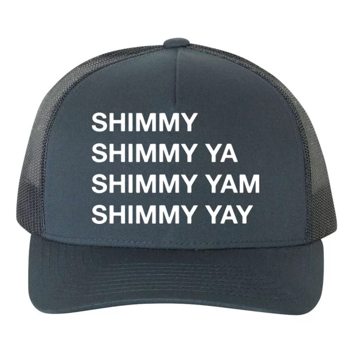 Shimmy Shimmy Hiphop Oldschool Rap Tee 90s Music Yupoong Adult 5-Panel Trucker Hat