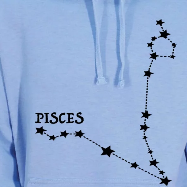 Star Sign Horoscope Pisces Cool Gift Unisex Surf Hoodie