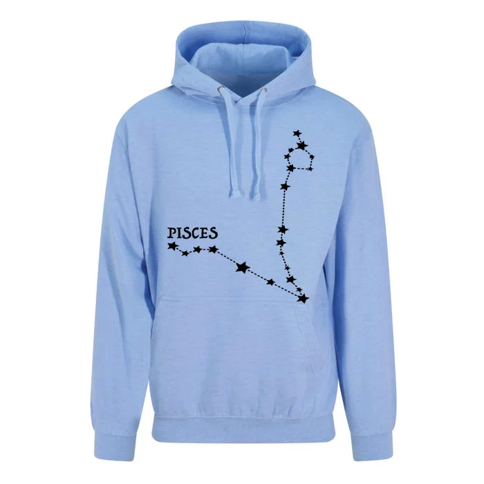 Star Sign Horoscope Pisces Cool Gift Unisex Surf Hoodie