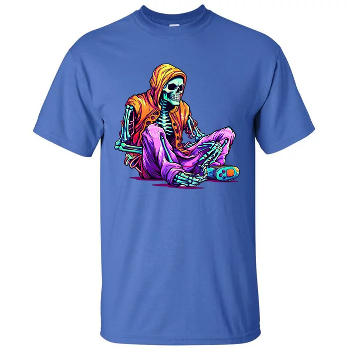 Spooky Skeleton Halloween Monster Thrills And Suspense Gift Tall T-Shirt