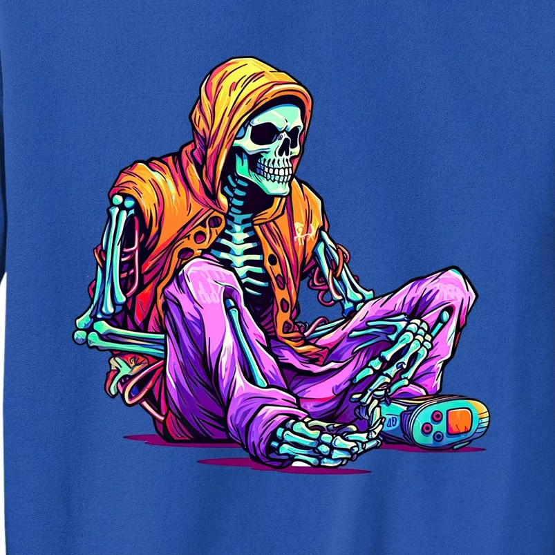 Spooky Skeleton Halloween Monster Thrills And Suspense Gift Tall Sweatshirt