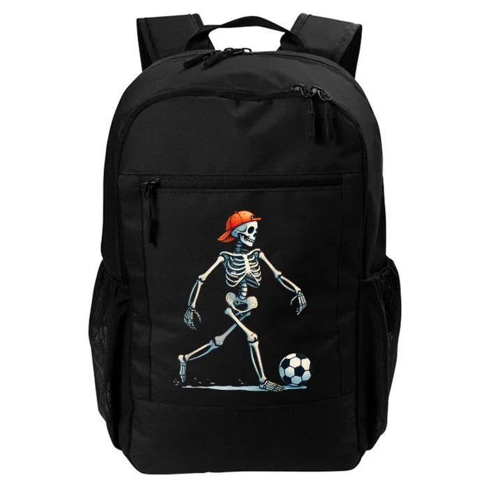 Skeleton Soccer Halloween Costume Funny Daily Commute Backpack