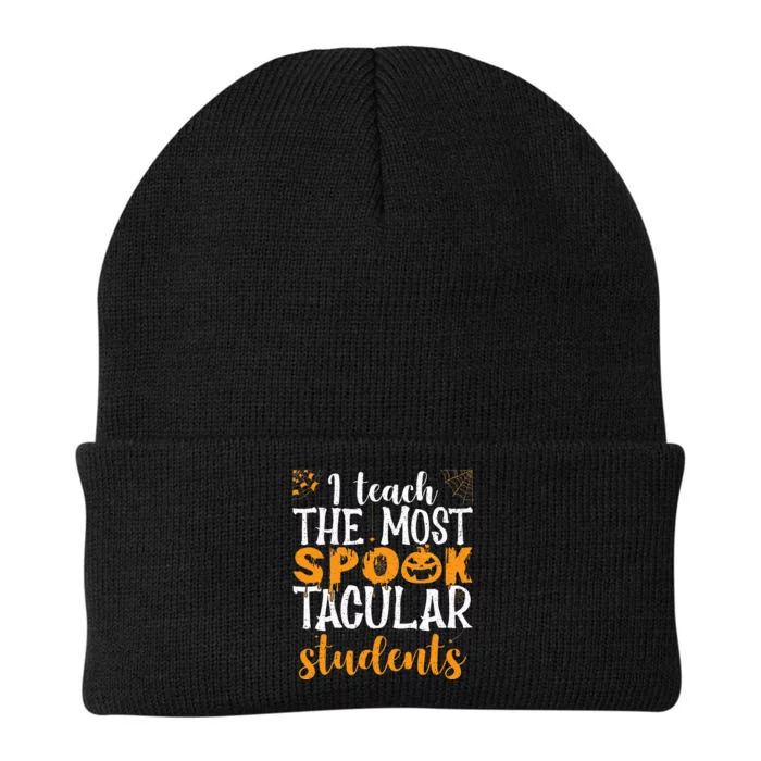 Spooktacular Students Halloween Teacher Gift Knit Cap Winter Beanie