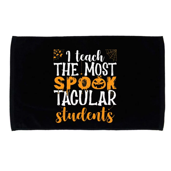 Spooktacular Students Halloween Teacher Gift Microfiber Hand Towel