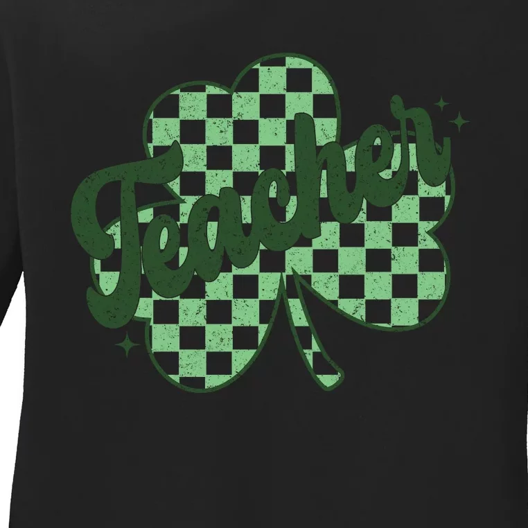 ShamrockTeacher Ladies Long Sleeve Shirt