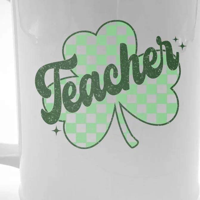 ShamrockTeacher Front & Back Beer Stein