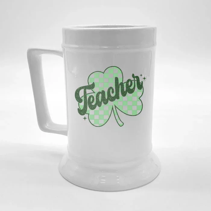 ShamrockTeacher Front & Back Beer Stein