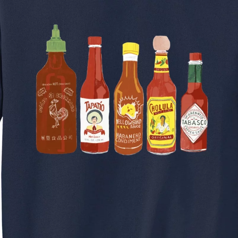 Spicy Sauce Habanero Spicy Food Mexican Chili Tall Sweatshirt