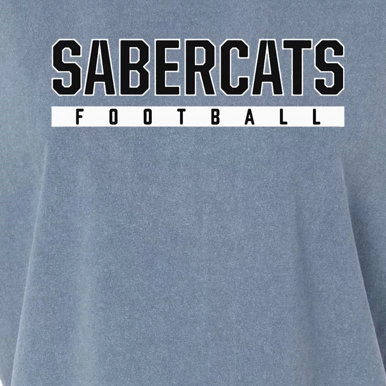 Sabercats Sabino High School Football Garment-Dyed Women's Muscle Tee