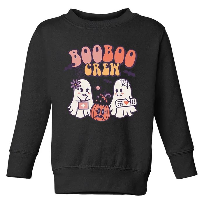 Spooky Squad Haunting Halloween Ghosts for Medical Heroes Toddler Sweatshirt