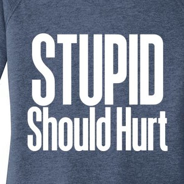 Stupid Should Hurt Women’s Perfect Tri Tunic Long Sleeve Shirt