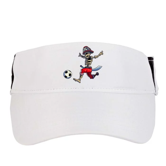 Soccer Skeleton Halloween Boy Soccer Pirate Halloween Adult Drive Performance Visor